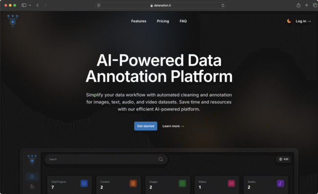 AI Powered Data Annotation Platform